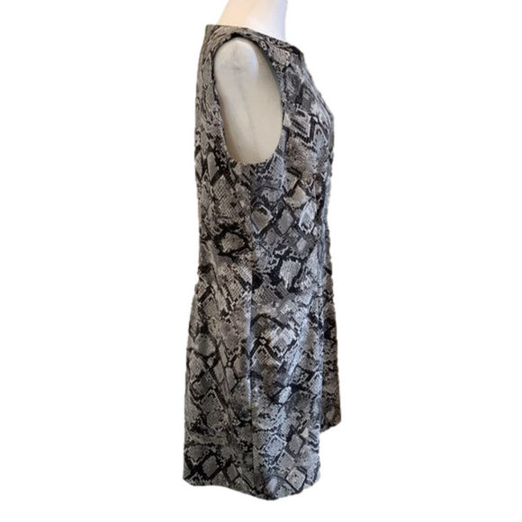 ALYX Limited Sleeveless Snake pattern dress Blk n White, Midi length, Size 14 - Picture 3 of 10